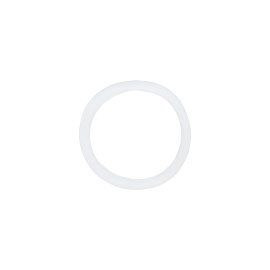 Резинки для волос MESHU "Essence", белые, 6шт., диаметр 4см, европодвес фото Резинки для волос MESHU "Essence", белые, 6шт., диаметр 4см, европодвес