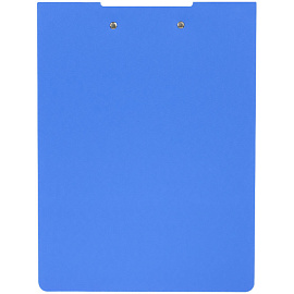 Папка-планшет с зажимом OfficeSpace А4, 1800мкм, пластик (полифом), синий фото Папка-планшет с зажимом OfficeSpace А4, 1800мкм, пластик (полифом), синий