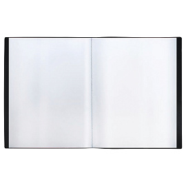 Папка с 60 вкладышами OfficeSpace "Вита" А4, 21мм, 500мкм, пластик, черная