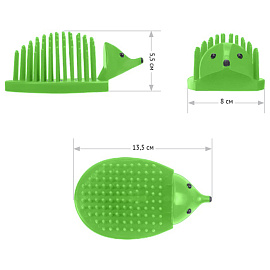 Настольная подставка-держатель ArtSpace "Ежик", полипропилен, ассорти фото Настольная подставка-держатель ArtSpace "Ежик", полипропилен, ассорти