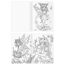 Раскраска А4, 8 стр., ТРИ СОВЫ "Сказочная раскраска