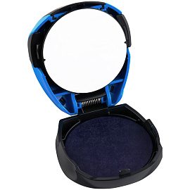 Оснастка для печати карманная Trodat Micro Printy, O42мм, пластмассовая, синяя (163187) фото Оснастка для печати карманная Trodat Micro Printy, O42мм, пластмассовая, синяя (163187)