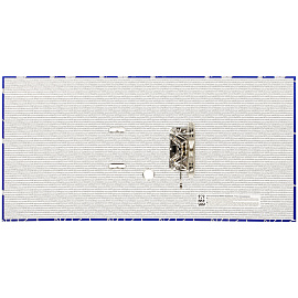 Папка-регистратор MESHU "Bright&Soft", 70мм, ламинированная, с рисунком