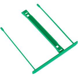 Механизмы для скоросшивания СТАММ, пластиковые, 100шт., зеленые