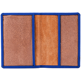 Обложка для паспорта OfficeSpace Journey из искуственной кожи синего цвета (311109)