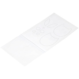 Фетр ArtSpace, А4, 5л., 5цв., 2мм, тиснение фольгой