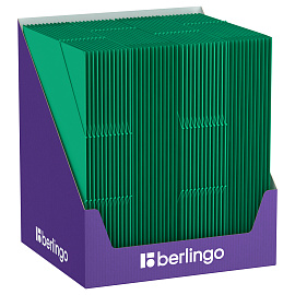 Папка на резинке Berlingo "Soft Touch" А4, 600мкм, зеленая