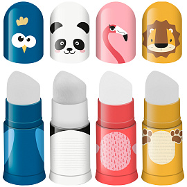 Точилка Faber-Castell Faces с ластиком и контейнером в ассортименте