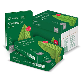 Бумага Илим "Стандарт" А4, Марка С, 500л. фото Бумага Илим "Стандарт" А4, Марка С, 500л.