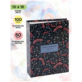 Фотоальбом 100 фото 10*15см, ArtSpace "Leaves