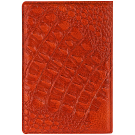 Обложка для паспорта OfficeSpace "Герб", экокожа, коричневый