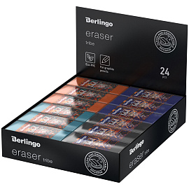 Ластик Berlingo "Tribe", прямоугольный, 50*20*11мм фото Ластик Berlingo "Tribe", прямоугольный, 50*20*11мм