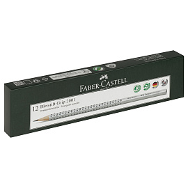 Карандаш чернографитный HB Faber-Castell Grip 2001 заточенный трехгранный