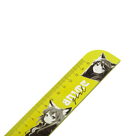 Линейка 15см MESHU "Anime", деревянная, ассорти, европодвес фото Линейка 15см MESHU "Anime", деревянная, ассорти, европодвес