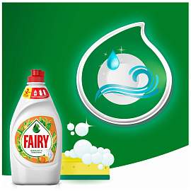 Средство для мытья посуды 900 мл, FAIRY (Фейри) "Апельсин и лимонник", 700415