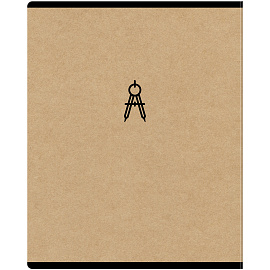 Тетрадь предметная 48л. BG "Крафт" - Геометрия, матовая ламинация