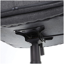 Кресло руководителя Helmi HL-E26 "Segment", ткань серая