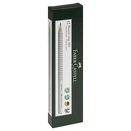 Карандаш чернографитный HB Faber-Castell Grip 2001 заточенный трехгранный