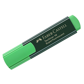 Текстовыделитель Faber-Castell "48" зеленый, 1-5мм фото Текстовыделитель Faber-Castell "48" зеленый, 1-5мм