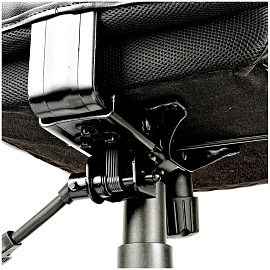 Кресло игровое Helmi HL-S03 "Drift", экокожа черная, вставка ткань серая фото Кресло игровое Helmi HL-S03 "Drift", экокожа черная, вставка ткань серая