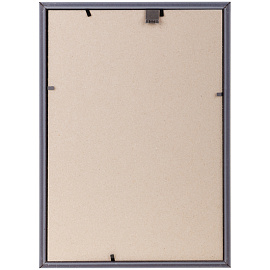 Рамка пластиковая 21*30см, OfficeSpace, №5, матовое серебро