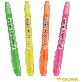 Набор текстовыделителей Crown Multi Hi-Lighter (толщина линии 1-4 мм, 4 цвета) фото Набор текстовыделителей Crown Multi Hi-Lighter (толщина линии 1-4 мм, 4 цвета)
