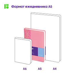 Ежедневник недатированный, А5, 160л., кожзам, Berlingo "Vivella Prestige", розовый фото Ежедневник недатированный, А5, 160л., кожзам, Berlingo "Vivella Prestige", розовый