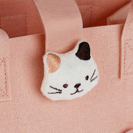 Сумка подарочная фетровая, 30*20*18см MESHU "Kitty