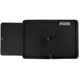 Папка деловая OfficeSpace "Venezia" кожзам, на молнии, зажим для бумаг фото Папка деловая OfficeSpace "Venezia" кожзам, на молнии, зажим для бумаг