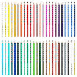 Карандаши цветные Faber-Castell "Grip", 48цв., трехгран., заточен., картон., европодвес фото Карандаши цветные Faber-Castell "Grip", 48цв., трехгран., заточен., картон., европодвес