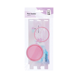 Подставка-стакан MESHU "Unicorn", пластиковая, розовая фото Подставка-стакан MESHU "Unicorn", пластиковая, розовая