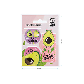 Закладки магнитные для книг, 3шт., MESHU "Avocat