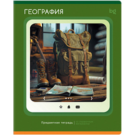 Тетрадь предметная 48л. BG "Научная лента" - География