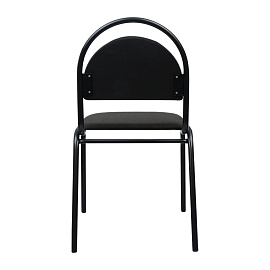 Стул Helmi HL-F02 "Стандарт", каркас черный, обивка ткань черная