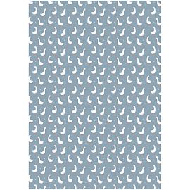 Упаковочная бумага глянц. 70*100см, MESHU "Гуси", 80г/м2 фото Упаковочная бумага глянц. 70*100см, MESHU "Гуси", 80г/м2