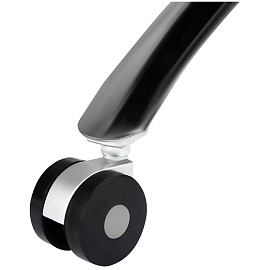 Кресло руководителя Helmi HL-E01 "Inari", экокожа черная/коричневая, хром фото Кресло руководителя Helmi HL-E01 "Inari", экокожа черная/коричневая, хром