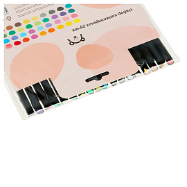 Набор капиллярных ручек MESHU 36цв., 0,4мм, европодвес фото Набор капиллярных ручек MESHU 36цв., 0,4мм, европодвес