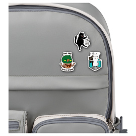 Набор деревянных значков MESHU "Keep calm", каширование, 3шт. фото Набор деревянных значков MESHU "Keep calm", каширование, 3шт.