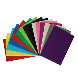 Фетр Мульти-Пульти, А4, 15л., 15цв., 1мм, "Приключения Енота