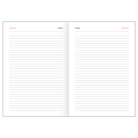 Ежедневник недатированный, А5, 160л., твердый переплет, балакрон, BG "Ariane. Lilac", фиолетовый