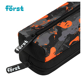 Пенал-косметичка 2 отделения, 200*65*65 Forst "Military", полиэстер