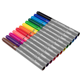 Набор фломастеров для ткани JOVI "Decor textil" 12цв., картон. уп., европодвес фото Набор фломастеров для ткани JOVI "Decor textil" 12цв., картон. уп., европодвес