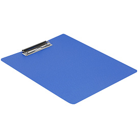 Планшет с зажимом OfficeSpace А4, 2000мкм, пластик (полифом), синий