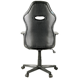 Кресло игровое Helmi HL-S04 "Mixed", экокожа черная фото Кресло игровое Helmi HL-S04 "Mixed", экокожа черная