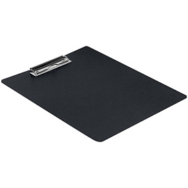Планшет с зажимом OfficeSpace А4, 2000мкм, пластик (полифом), черный фото Планшет с зажимом OfficeSpace А4, 2000мкм, пластик (полифом), черный