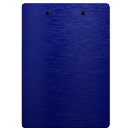 Планшет с зажимом Berlingo "Steel&Style" А5+, 2500мкм, пластик (полифом), синий фото Планшет с зажимом Berlingo "Steel&Style" А5+, 2500мкм, пластик (полифом), синий