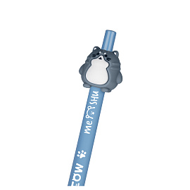 Набор MESHU автоматическая ручка + автоматический карандаш "Fat cat", с топпером, блистер