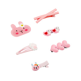 Заколки для волос MESHU, розовые, 6шт., европодвес фото Заколки для волос MESHU, розовые, 6шт., европодвес