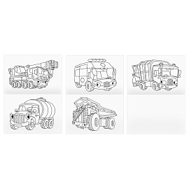 Раскраска А4, 8 стр., ТРИ СОВЫ "Для мальчика