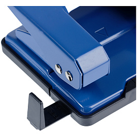 Дырокол Berlingo "Universal" 20л., металлический, синий